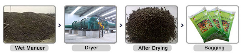 chicken manure dryer