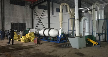 Bean Pulp Drying System Installed In Hebei