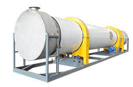 rotary drum sludge dryer
