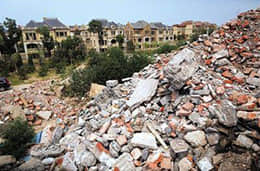 solid waste sorting line