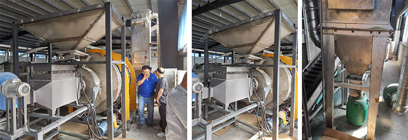 triple pass drum dryer 