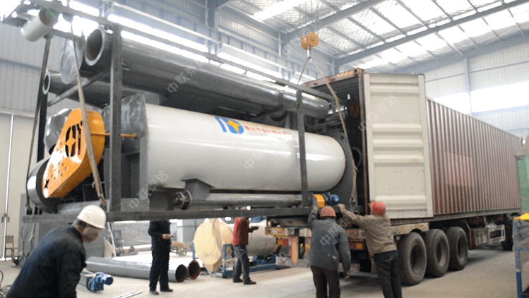 AST OSC drum sludge dryer