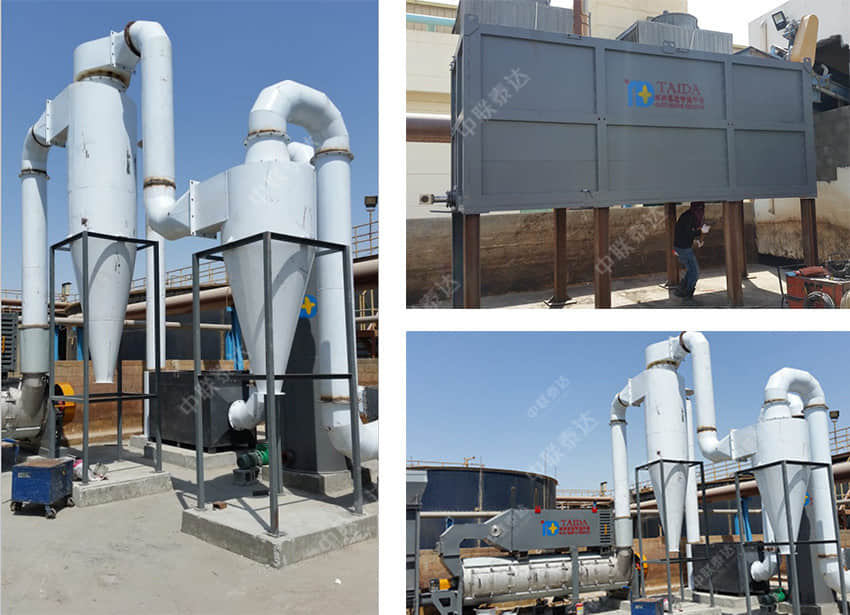 AST sludge drum dryer