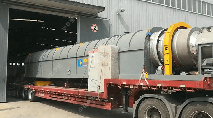 indirect heating continuous carbonization furnace