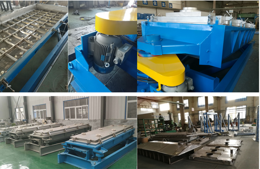 flat gyratory screen machine