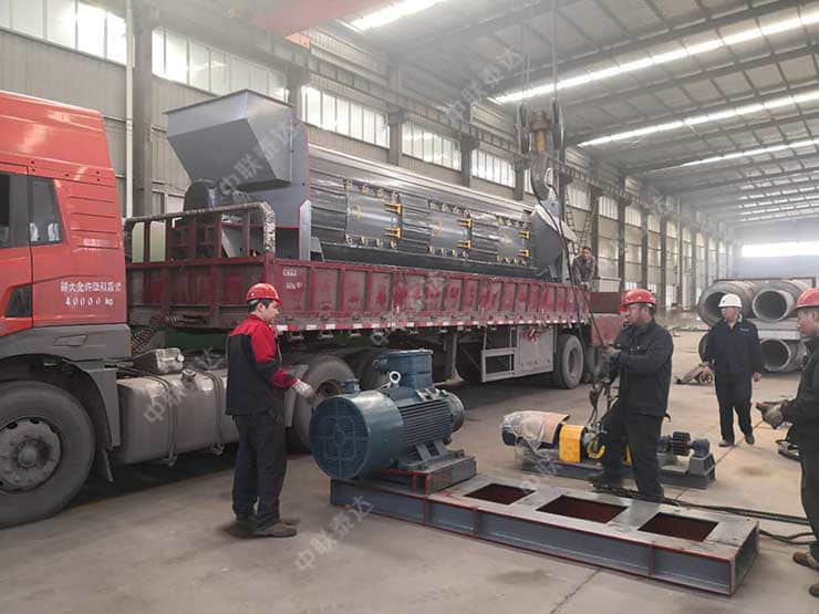 AST OSC air swept rotary wing dryer 