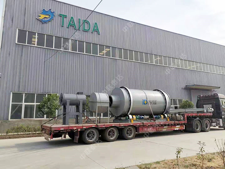 three drum sand dryer 