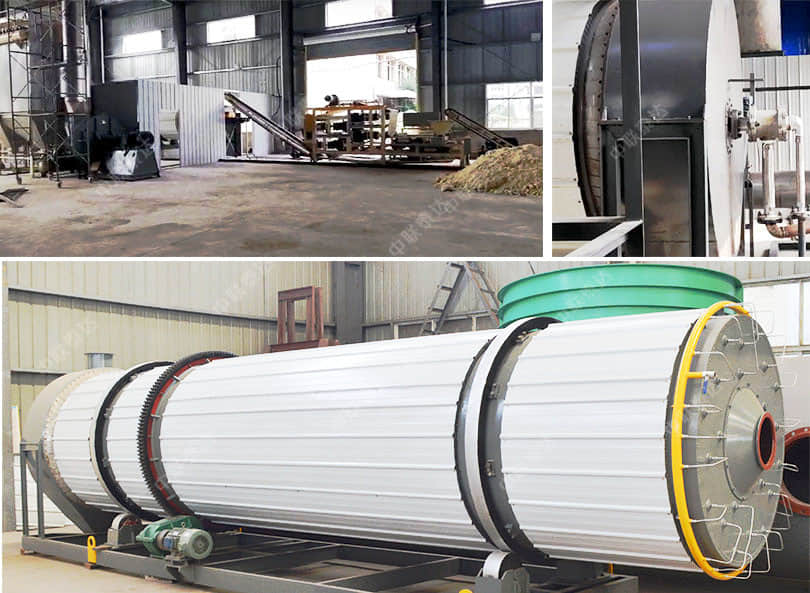 steam bean pulp dryer