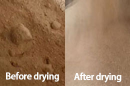 E-style biomass dryer