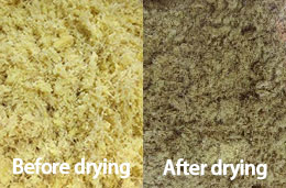 E-style biomass dryer