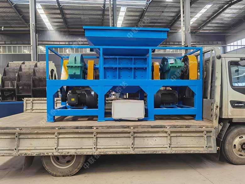 double shaft shredder