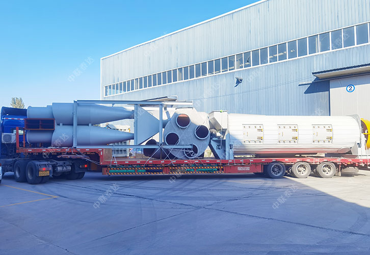 calcium hydroxide filter cake air swept rotary drum dryer 