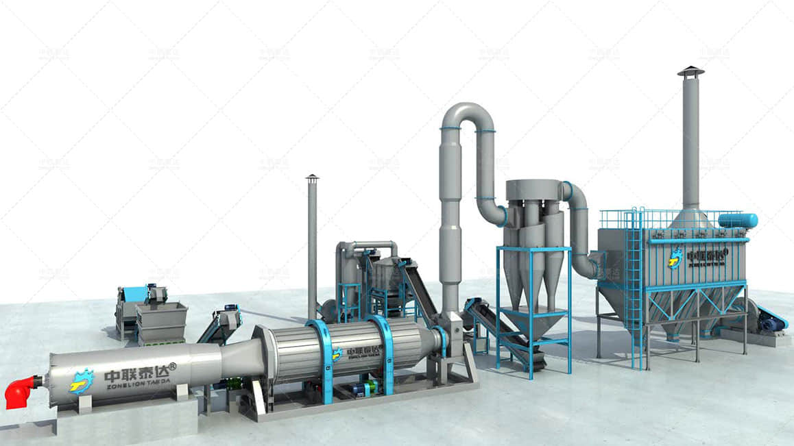 TDQ rotary drum dryer 