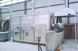 external heating batch dryer