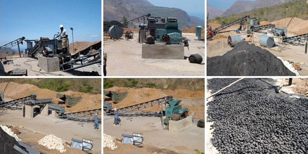 steel slag briquetting ball press machine