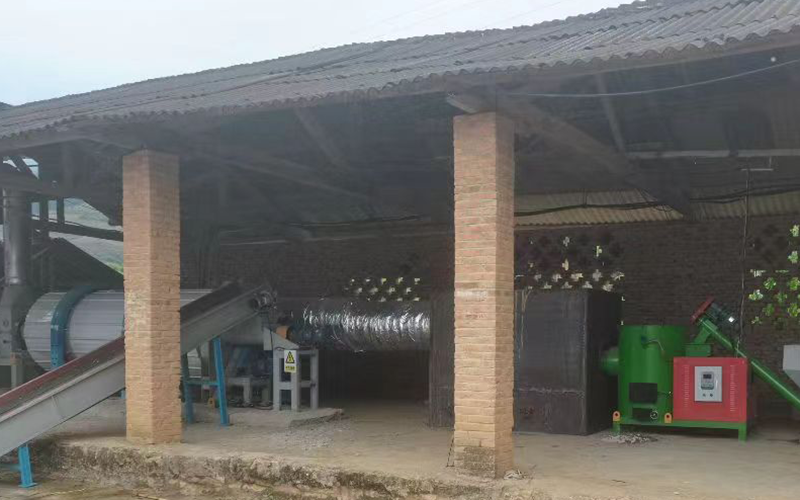Biomass stem bagasse E-style dryer