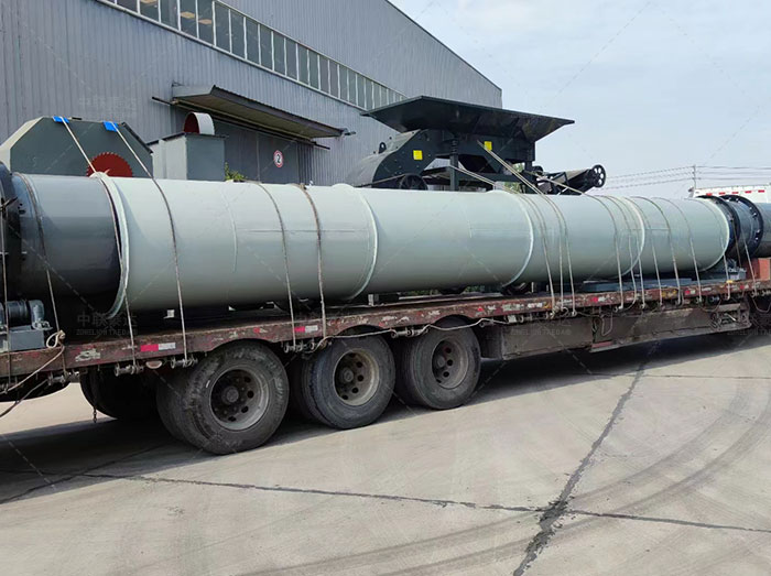 single drum sand dryer