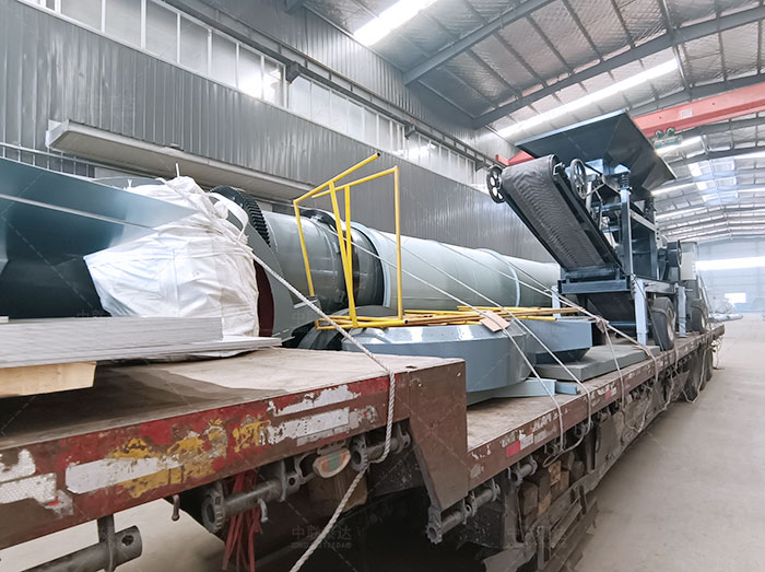 single drum sand dryer
