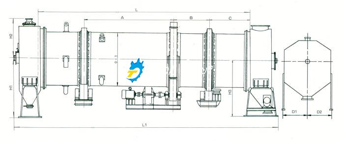 rotary drum dryer