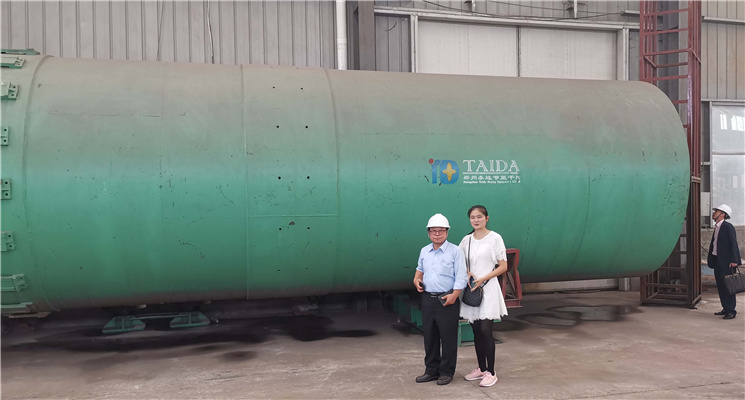Korean Customer Came Taida Again for Coal Slurry Dryer