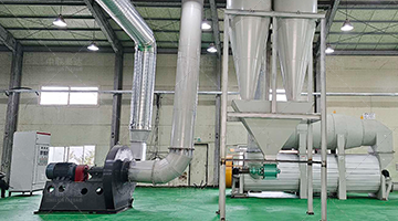 3TPH Capacity Coffee Grounds Dryer in Korea