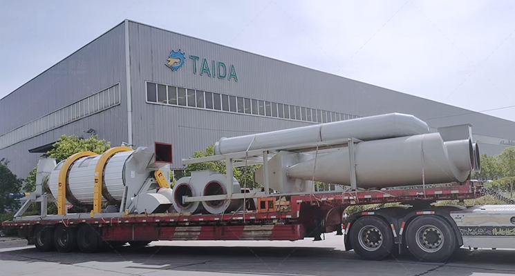 Taeda Cassava Residue Dryer Helps Henan Cat Litter