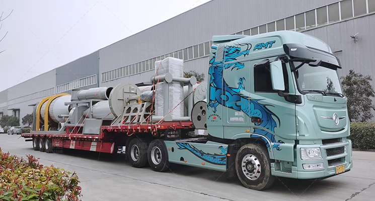 Fermented Spent Grain Dryer to Guangzhou Biotech C