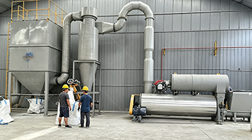 FGD Gypsum Drying Mill Working in Luoyan