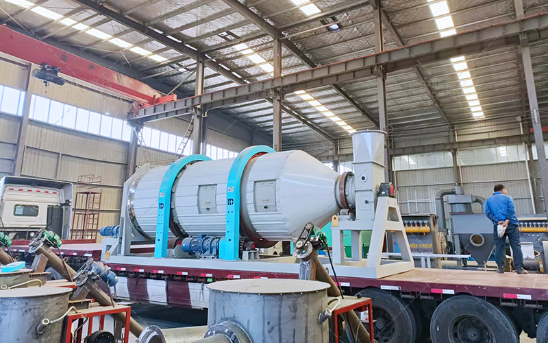 E-style vegetable residue dryer